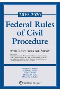 Federal Rules of Civil Procedure with Resources for Study