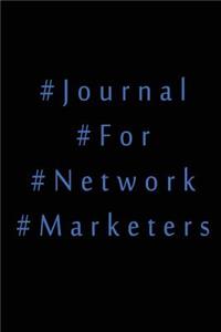 Journal For Network Marketers