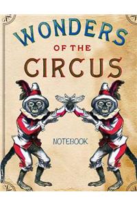 Wonders of the circus notebook