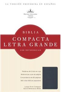 Biblia Compacta Letra Grande Con Referencias-Rvr 1960