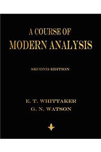 Course of Modern Analysis