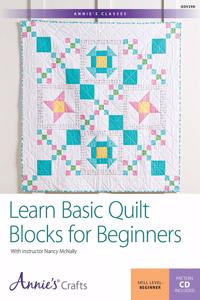 Learn Basic Quilt Blocks for Beginners DVD