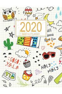 2020 Monthly Planner