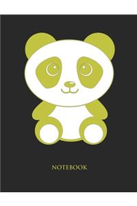 Cute Panda Notebook