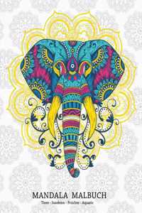 Mandala Malbuch - Tiere - Insekten - Früchte - Aquatic