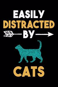 Easily Distracted By Cats Journal