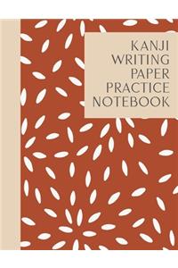 Kanji Writing Paper Practice Notebook