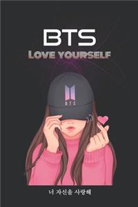 K-pop Love Yourself Cover journal