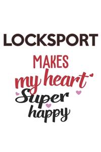 Locksport Makes My Heart Super Happy Locksport Lovers Locksport Obsessed Notebook A beautiful
