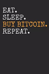 Eat Sleep Buy Bitcoin Repeat