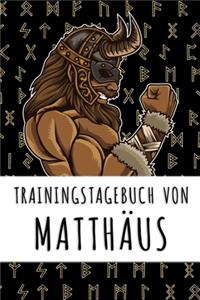 Trainingstagebuch von Matthäus