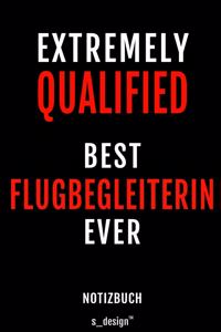 Notizbuch für Flugbegleiter / Flugbegleiterin