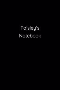 Paisley's Notebook
