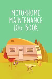 Motorhome Maintenance Log Book