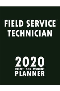 Field Service Technician 2020 Weekly and Monthly Planner