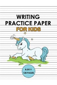 Writing Practice Paper For Kids