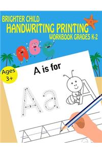 Handwriting Printing Workbook Brighter Child Grades k-2