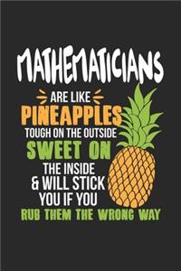 Mathematicians Are Like Pineapples. Tough On The Outside Sweet On The Inside