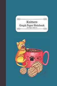 Knitters Graph Paper Notebook
