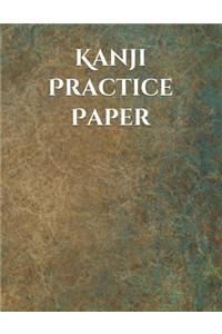 Kanji Practice Paper