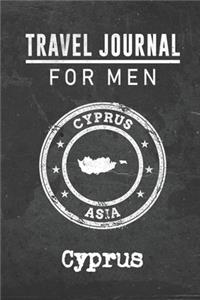 Travel Journal for Men Cyprus