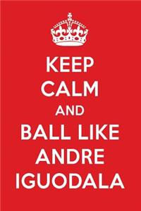 Keep Calm and Play Like Andre Iguodala: Andre Iguodala Designer Notebook