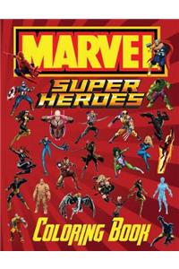 Marvel Super Heroes Coloring Book