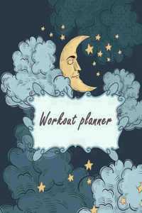 Workout planner: Sky colorful, Fitness Journal and Diary Workout log: Gym Training Log Book 120 pages 8.5" x 11"