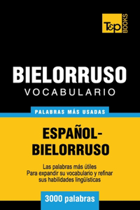 Vocabulario español-bielorruso - 3000 palabras más usadas