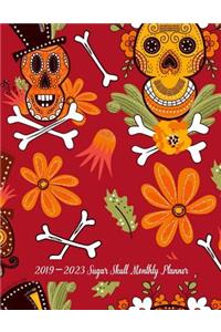 2019-2023 Sugar Skull Monthly Planner