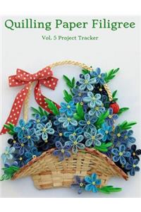 Quilling Paper Filigree Vol. 5 Project Tracker
