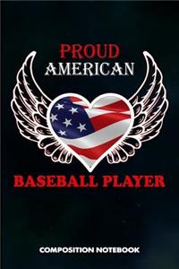 Proud American Baseball Player