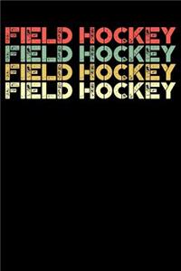 Field Hockey Notebook