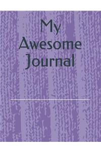 My Awesome Journal