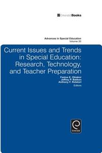 Current Issues and Trends in Special Education, Vol. 20