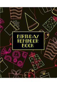 Birthday Reminder Book