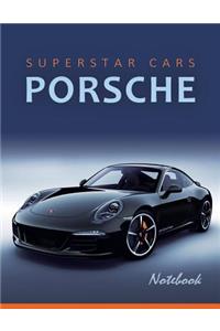 Superstar Cars Porsche Notebook