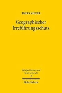 Geographischer Irrefuhrungsschutz