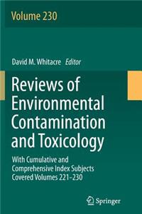 Reviews of Environmental Contamination and Toxicology Volume
