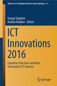 Ict Innovations 2016