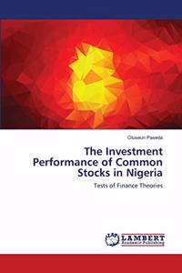 Investment Performance of Common Stocks in Nigeria