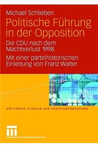 Politische Führung in der Opposition