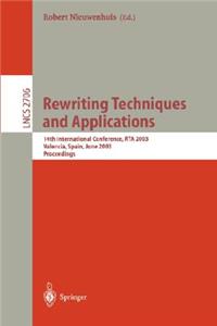 Rewriting Techniques and Applications