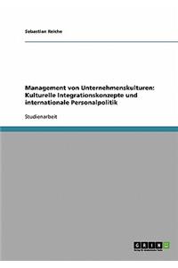 Management von Unternehmenskulturen
