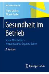 Gesundheit im Betrieb
