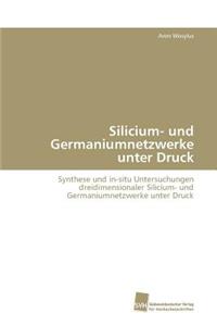 Silicium- und Germaniumnetzwerke unter Druck