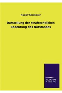 Darstellung der strafrechtlichen Bedeutung des Notstandes