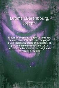 Fables de Loqman le Sage
