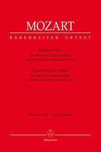 Concerto for Flute in G major in an arrangement by A. E. Muller of the Clarinet Concerto K.622 (Flute & Piano)