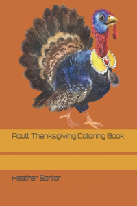 Adult Thanksgiving Coloring Book